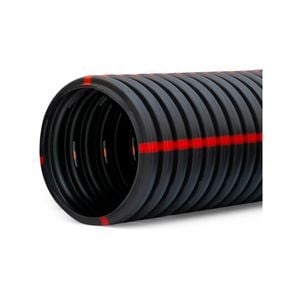 Marley 110mm x 100m Drainflo Corrugated Drainage Pipe Heavy Duty