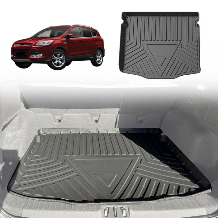 AUSGO Boot Liner for Ford Kuga 2013-2016 Cargo Trunk Mat Boot Mat