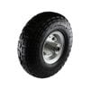 Move It 3.5 x 4" Pneumatic Steel Trolley Wheel with 5/8" Axle Diameter