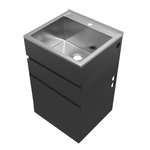 Everhard 45L Matte Black Nugleam Laundry Drawer Unit