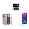 Icoverlover For Iphone 17 Case Compatible With Magsafe Tough Rose Gold + 2x Screen + 2x Camera Lens Protectors