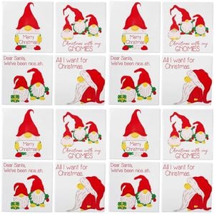 4x 4pc LVD Coasters Gnomies Decorative Barware/Serveware Home Kitchen
