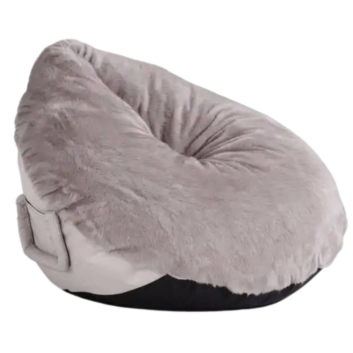Leaf-Shaped Foam Bag Chair - Brown