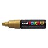 Uni Posca PC-8K Chisel Tip Paint Marker (Gold)