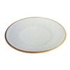 Olympia Coupe Plates Drift Grey Embossed 6 Pack 220mm Restaurant Dinnerware