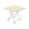 SOGA Cat Ear Folding Table White