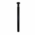 Adoored 50 x 700-1100mm Black Metal Extension Furniture Leg