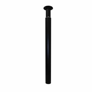 Adoored 50 x 700-1100mm Black Metal Extension Furniture Leg