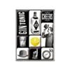 Nostalgic-Art Magnet Set Gin & Tonic