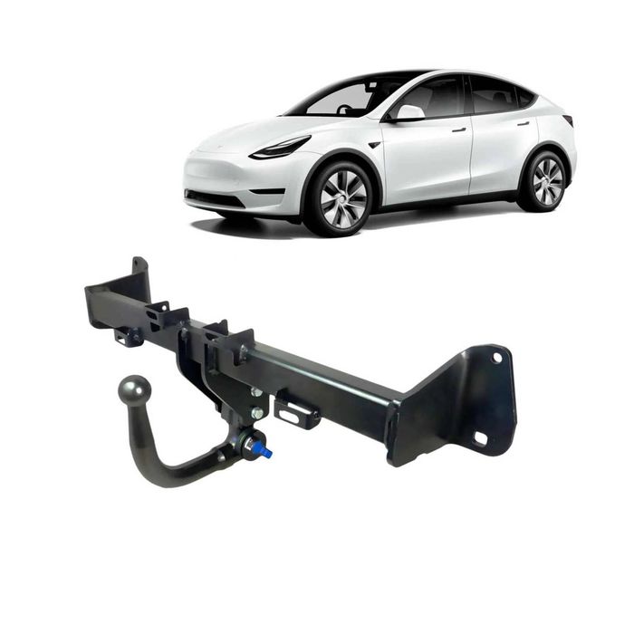 Brink Diagonally Detachable Towbar For Tesla Model Y (5yjy) (03/2019 - On)