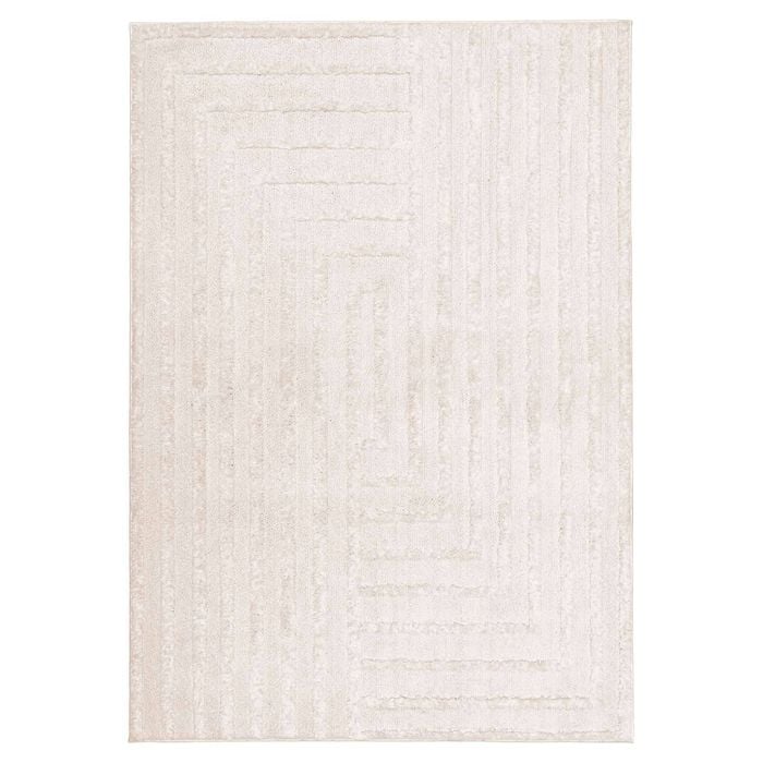 Loopsie-230cm X 160cm-stazz Ivory Modern Rug