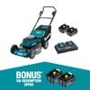 Makita 534mm 21" 18V x 2 Brushless Lawn Mower Kit