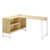 Maestro Furniture Vina L-shape Computer Working Home Office Desk 150cm Natural