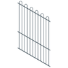 ProtectorAl 0350-1200W x 1800H Deep Ocean Loop Top Pool Fence Panel Raked 16-30º