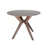 SK Designer Living | Doreen Collection | Round Wood Dining Table | 100cm - Walnut