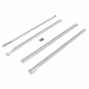 Hafele 550mm White Drawer Roller Runner - Pair