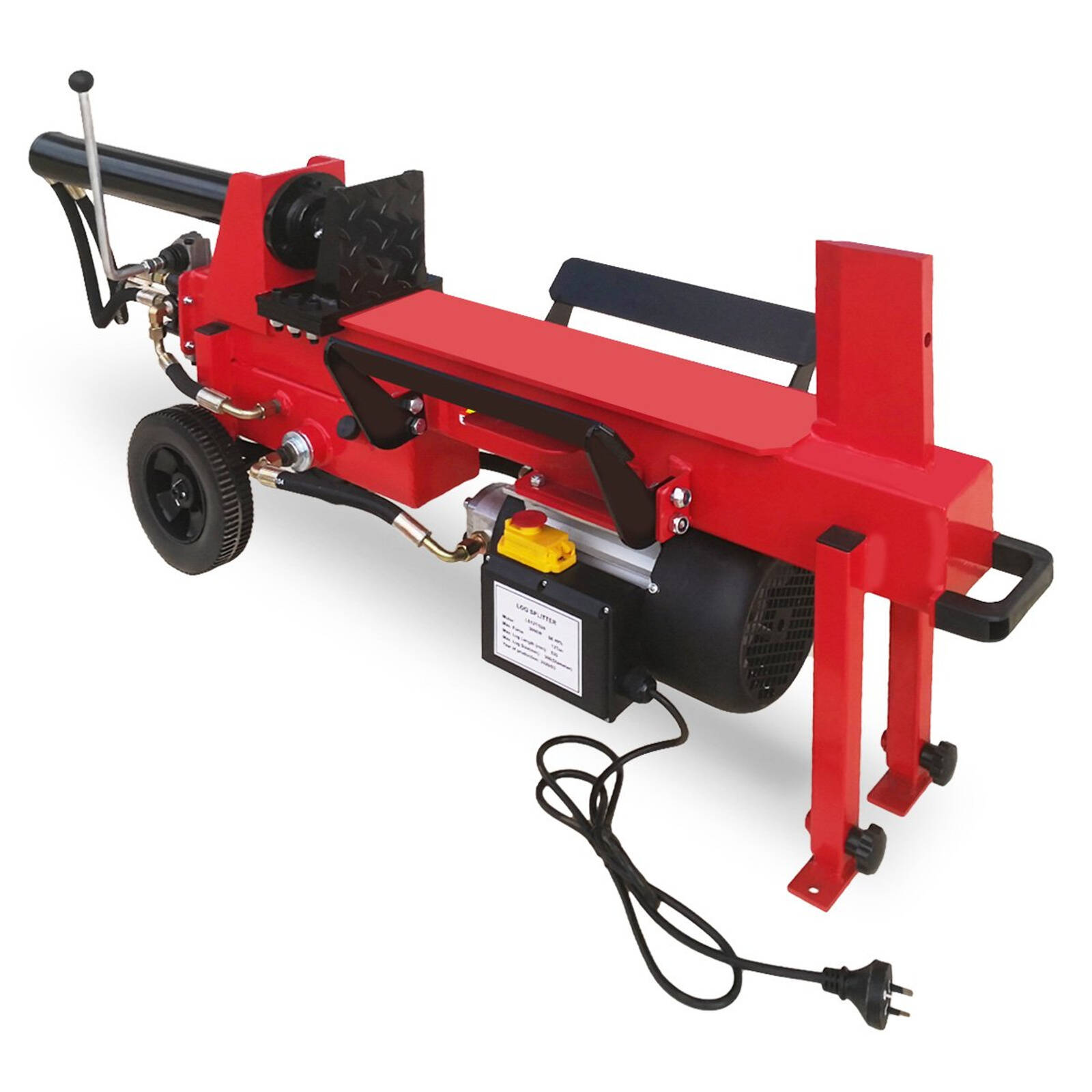 Electric wood splitter bunnings discount