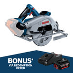 Bosch 18V Professional Brushless BI-Turbo Circular Saw 06016B5040 - Skin Only