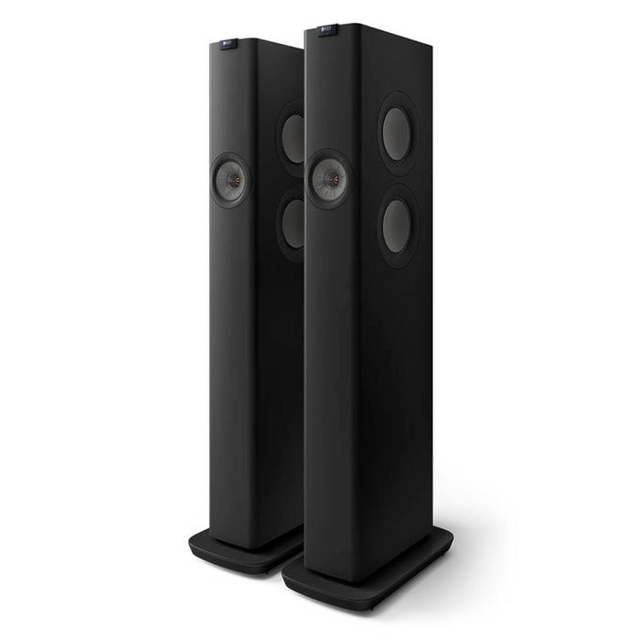 KEF LS60 Wireless Hifi Speakers (Carbon Black)
