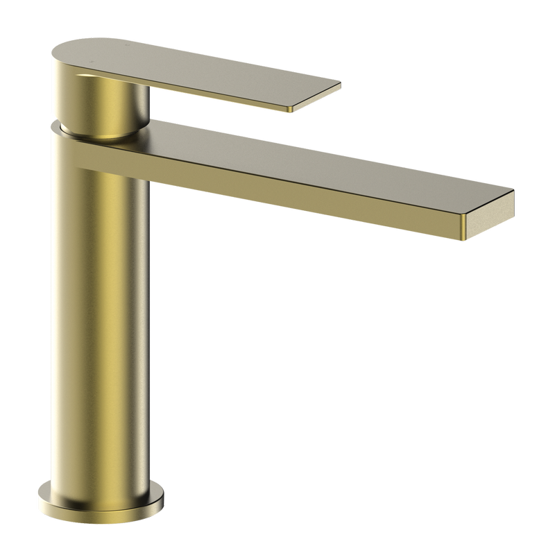 Mondella Brushed Brass Rococo Basin Mixer