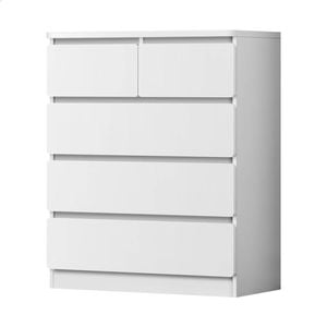 ALFORDSON 5 Chest of Drawers Storage Cabinet White
