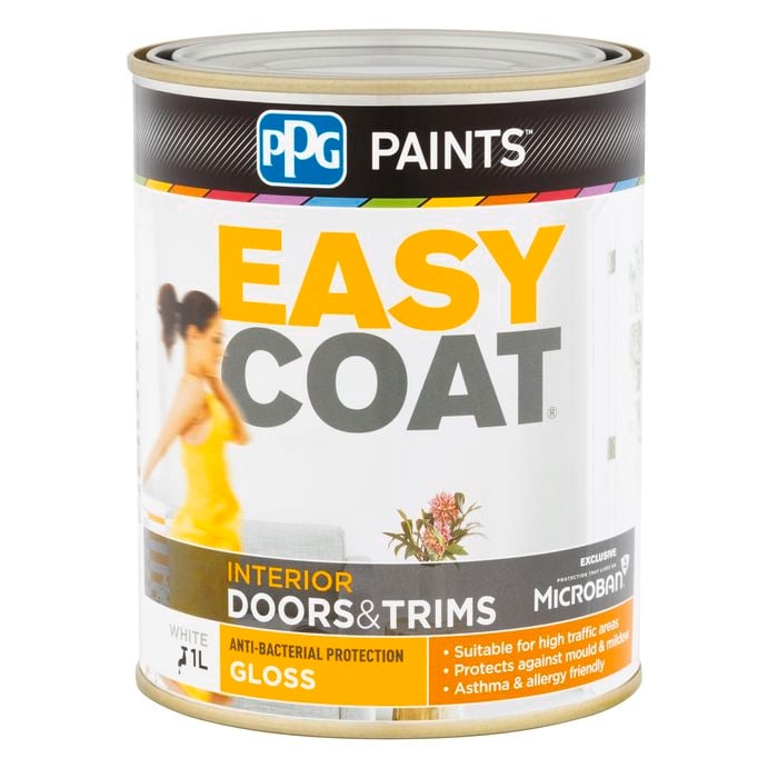 PPG Paints 1L Gloss White Easycoat Doors And Trims
