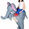 Inflatable Kids Piggyback Ride On Elephant Costume - One Size