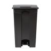 Jantex Pedal Bin Hands-free Black 87ltr Commercial Waste Management Kitchen Bin