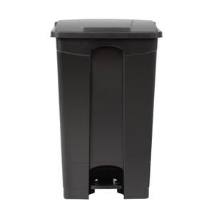 Jantex Pedal Bin Hands-free Black 87ltr Commercial Waste Management Kitchen Bin