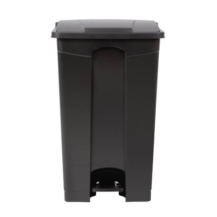 Jantex Pedal Bin Hands-free Black 87ltr Commercial Waste Management Kitchen Bin