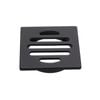 Kinetic 50mm Matte Black Square Floor Grate