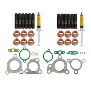Turbo Charger Installation Stud, Gasket & Lubricant Kit For Toyota Landcruiser 200 Series 1vd-ftv 4.5l