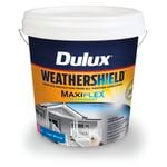 Dulux 10L Extra Bright Low Sheen Weathershield Exterior Paint