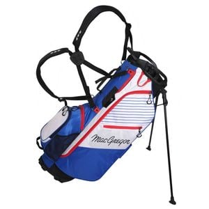Macgregor Golf Vip 14 Divider Stand Carry Bag With Full Length Dividers - Blue/white