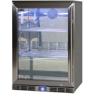Rhino Stainless Glass Door Bar Fridge (Left Hinged) - GSP1HL-SS