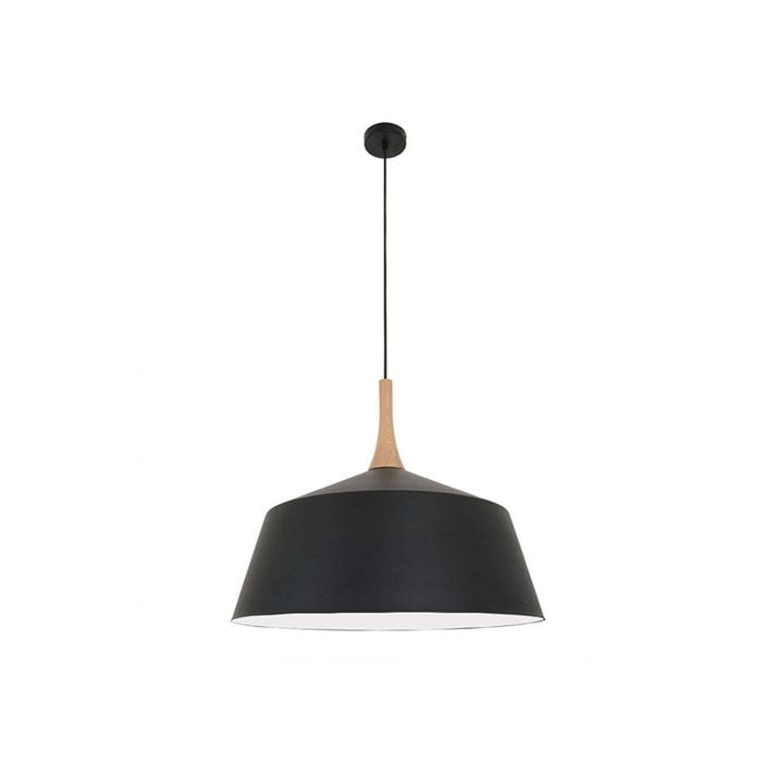 CLA Lighting NORDIC Angled Dome Pendant Light - Large/Black