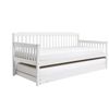 Karlan Daybed with Trundle - White