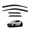 AUSGO Injection Weather Shields for Toyota C-HR CHR 2024-Onwards Weathershields Window Visors Wind Deflectors