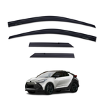 AUSGO Injection Weather Shields for Toyota C-HR CHR 2024-Onwards Weathershields Window Visors Wind Deflectors