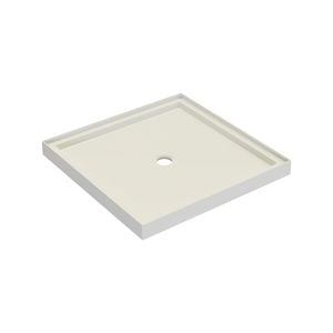 Stein 900 x 900mm White 4-Sided Square Acrylic Shower Tray 