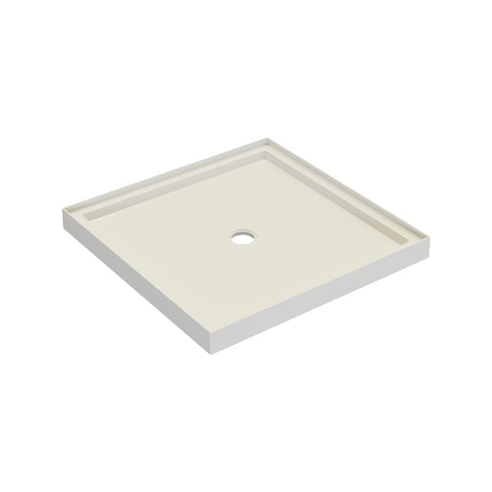 Stein 900 x 900mm White 4-Sided Square Acrylic Shower Tray 
