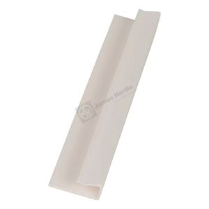 James Hardie HardieGlaze™ Lining 6 x 2700mm White Gloss PVC Premium Cap Mould