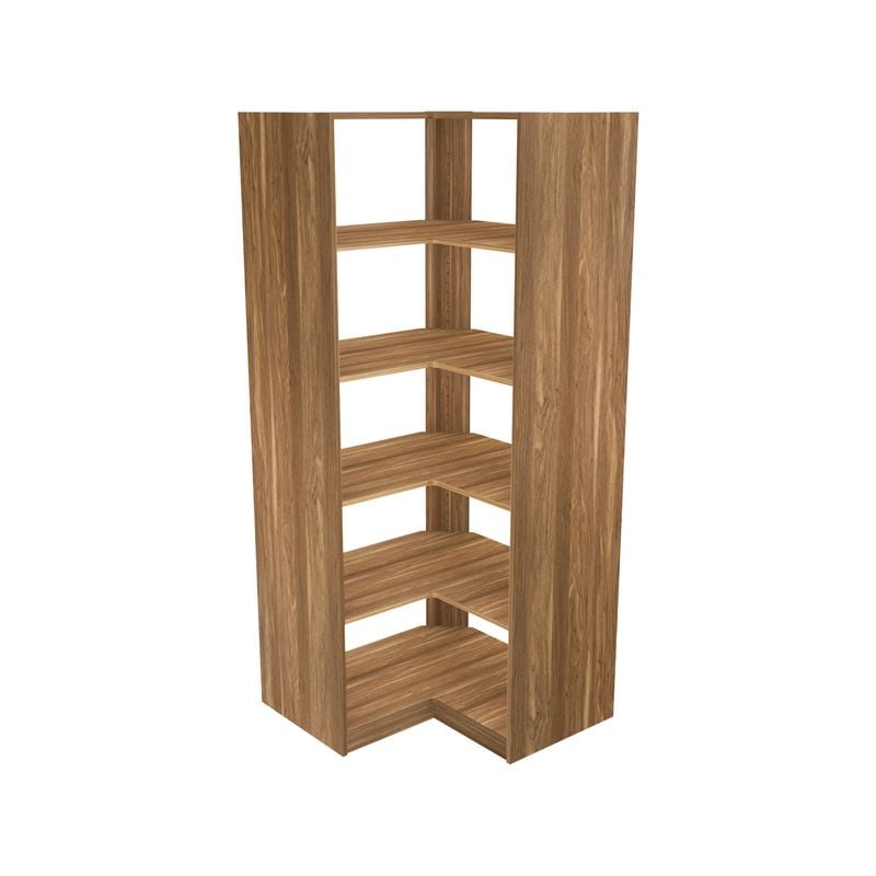 Lugna 1850 x 800 x 450mm Cove Built in Pack Shelf Corner Cabinet