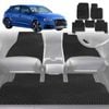 6D Diamond Car Floor Mats for Audi A3 S3 RS3 8V2013-2021-Full Set-Black-Outback GT