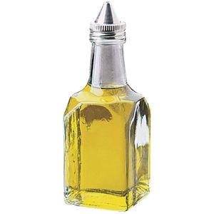 Olympia Oil And Vinegar Cruet Jars 12 Pack Glass Commercial Kitchen Restaurant Tableware