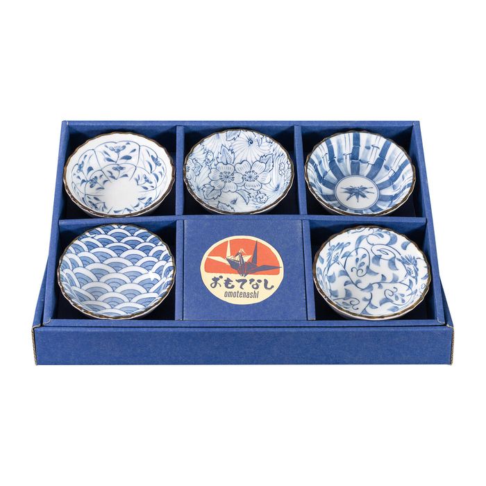 Omotenashi Kobachi Karakusa Side Dishes – Set of 5