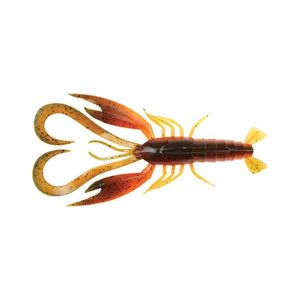 Pro Lure Live Cray 80mm Soft Plastic Fishing Lure Pumpkin Roe