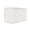 Absco Sheds 3.0 x 1.52 x 2.08m Surfmist Three Door Bike Shed