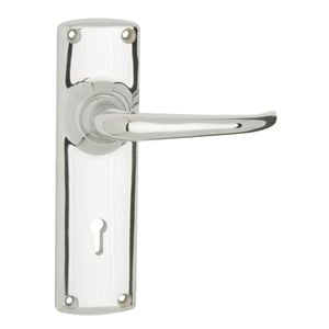 Schlage Chrome Fortune Lock Furniture