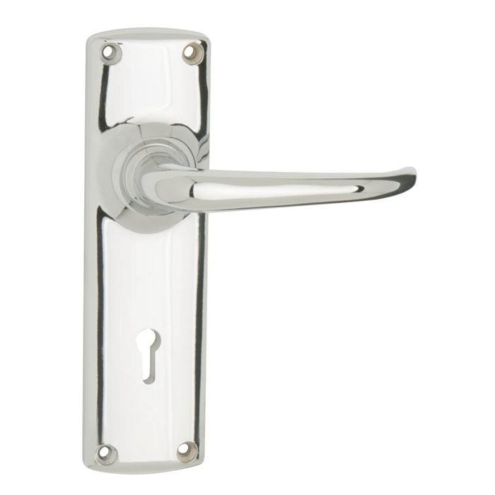 Schlage Chrome Fortune Lock Furniture